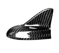 Car Interior Mouldings Car Shark Fin Antenna Cover Carbon Fiber Black For Dodge For Challenger 2015-2021 Interior Mouldings
