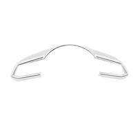 Car Interior Mouldings Car Steering Wheel Covers Trim Sticker For Mazda 2 For Demio 3 6 For CX-3 CX-5 CX5 CX-4 CX8 CX-9 For Axela For ATENZA 2017 2017-2021 Interior Decoration(Silver)