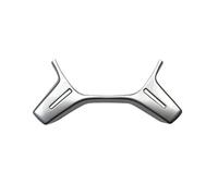 Car Interior Mouldings Car Steering Wheel Panel Trim Cover Sticker For Mercedes For Benz C E M- ML GL GLS G Class W204 W212 W166 W463(2)