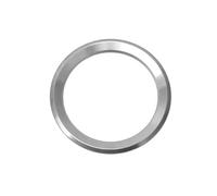 Car Interior Mouldings Car Styling Decoration Ring Steering Wheel Circle Sticker For BMW E90 E91 E92 E93 X1 X3 X5 X6 For M3 For M5 E46 E39 Car Interior Moulding Trim(Silver)