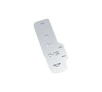 Car Interior Mouldings Car Styling Handbrake Shift Panel Button Cover Trim Sticker For A3 8V 2013 2014 2015 2016 2017 2018 2019 Interior Stickers Interior Decoration(Gear Silver)