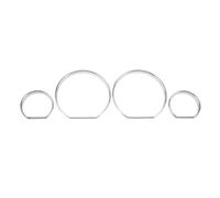 Car Interior Mouldings Compatible With BMW For E46 Car Front Dashboard Decoration Frame Dial Trim Styling Cover Auto Interior Upgrades