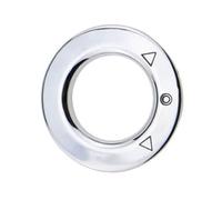 Car Interior Mouldings Compatible With For Fiesta For Ecosport 2009-2017 Car Rearview Mirror Sticker Rear View Adjustment Trim Cover