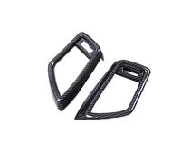 Car Interior Mouldings Compatible With Nissan For Qashqai For J11 For X-trail For T32 2014-2020 Car Dashboard Air Conditioning Vent Outlet Cover Accessories(Black,About)