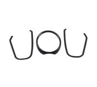 Car Interior Mouldings Compatible With Porsche For Cayenne 2018 2019 2020 Car Styling Matte Interior Console Instrument Garish Strip Dashboard Cover Trims(Black)