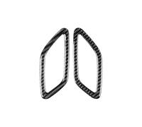 Car Interior Mouldings Fit Use For Mercedes Benz A GLA CLA Class W176 X156 C117 Carbon Fiber Dashboard Air Condition Outlet Decor Cover Trim