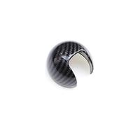 Car Interior Mouldings For A4 B8 A5 A6 C7 A7 Q5 Q7 2012 2013 2014 2015 2016 LHD AT Carbon Fiber Gear Shift Knob Cover Trims Car Handbrake Sticker Interior Decoration(E)