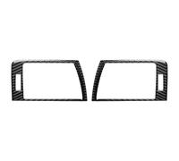 Car Interior Mouldings For B&MW For 3 Series E46 1998-2004 Carbon Fiber Air Vent Trim Cover Sticker