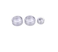 Car Interior Mouldings For BMW 1 2 3 4 Series F30 F34 F46 GT X1 X2 F47 F48 Air Condition Knob Audio Volume Control Button Circle(Silver)