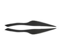 Car Interior Mouldings For BMW 3 Series E90 318i 320i 325i 2005-2008 Accessories Car Headlight Eyebrow Eyelids Trim Cover Decor Stickers Interior Decoration(Black)