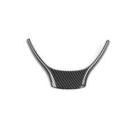 Car Interior Mouldings For BMW 5 7 Series F10 F11 F18 F01 F02 F04 5GT F07 2010-2017 Car Interior Accessories ABS Carbon Fiber Steering Wheel Cover Trim Trim Decoration Strips(Style B)