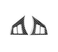 Car Interior Mouldings For BMW 5 Series E60 2004-2007 Car Interior Accessories Carbon Fiber Steering Wheel Button Frame Trim Cover Decoration Stickers Trim Decoration Strips
