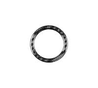 Car Interior Mouldings For BMW 5 Series G30 2018-2022 Accessories Interior Refit Car Steering Wheel Panel Decorative Ring Trim Cover Interior Decoration