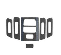 Car Interior Mouldings For BMW E90 E92 E93 3 Series Car Ignition Switch Key Hole Panel Cover Trim Frame Sticker Interior Car Trim Interior(Blue)