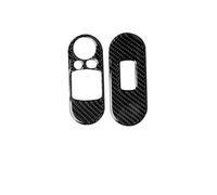 Car Interior Mouldings For BMW For Mini For Cooper S 3DR F56 Car Interior Door Window Lift Switch Button Panel Frame Protective Cover Trim 2Piece Interior Trim