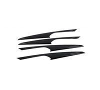 Car Interior Mouldings For BMW For X3 IX3 X4 G01 2022 2023 Window Lift/Seat Adjust Button/Dashboard AC Air Vent Cover Trim Kit Interior Decoration(Black)