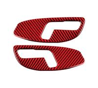 Car Interior Mouldings For Chevy For Camaro 2017-2022 Accessories Interior Car Seat Adjustment Switch Panel Decor Sticker Trim Cover Frame Interior Decoration(Red)