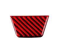 Car Interior Mouldings For Chevy For Camaro 2017-2022 Accessories Interior Car Steering Wheel Panel Chin Cover Decorative Stickers Interior Decoration(Red)