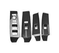 Car Interior Mouldings For Civic 11th 2022 2023 Car Interior Door Window Lift Panel Switch Button Cover Inner Trim ABS Carbon Texture Interior Trim(LHD)