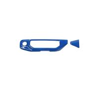 Car Interior Mouldings For Gladiator For JT 2018-UP Car Center Control Air Conditioning Panel Trim Cover Interior Accessories(Bl)