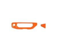 Car Interior Mouldings For Gladiator For JT 2018-UP Car Center Control Air Conditioning Panel Trim Cover Interior Accessories(Orange)