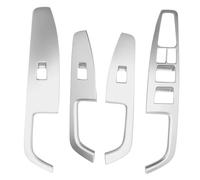 Car Interior Mouldings For Hyundai For Elantra 2016-2020 Silver Window Lift Switch Button Panel Cover Trim Interior Door Armrest
