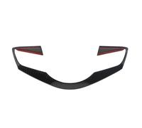 Car Interior Mouldings for Kia for Forte K3 2019 2020 2021 ABS Car Steering Wheel Buttons Panel Protection Cover Trim Sticker(A Carbon Black)