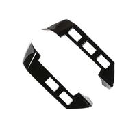 Car Interior Mouldings For Land For Rover For Discovery 3 For LR3 For Range For For Sport 05-09 For Freelander 2 07-12 Golssy Black Steering Wheel Button Cover Trim