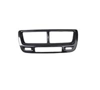 Car Interior Mouldings For Opel For Vauxhall For Mokka 2013 2014 2015 Car Center Dashboard Air Conditioning Outlet Air Vent Decoration Frame(Carbon fiber)