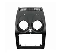 Car Interior Mouldings For Qashqai 2006-2013 9 Inch Car Radio Fascia Video Panel Player Audio Dash 2 Din Frame Dashboard Mount Kit(Frame)