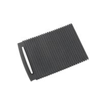 Car Interior Mouldings For Series 3 For M3 E90 E92 E93 Car Rear Center Console Roller Blind Cover Cup Holder Storage Box Curtain(Black)