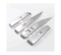 Car Interior Mouldings For T&oyota For Camry 2024 2025 Car Door Armrest Window Switch Control Protection Panel Cover Trim(Silver)