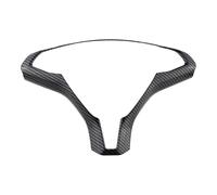 Car Interior Mouldings For Tesla For Model S For Model X Inner Steering Wheel Decoration Trim Cover ABS Car Steering Wheel Frame Sticker