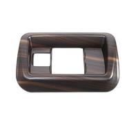 Car Interior Mouldings for Toyota for Highlander XU70 2022 Interior Decorate Refit Headlight Adjustment Control Switch Cover Frame Trim Sticker Trim Decoration Strips(Wood Grain)