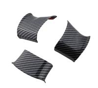 Car Interior Mouldings For VW For Golf MK4 4 1997-2003 Automobile Steering Wheel Cover Trim Carbon Fiber Decorative Patch