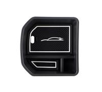 Car Interior Mouldings For VW For T-Roc For Troc 2018 2019 2020 2021 2022 2023 2024 Organizer Car Armrest Storage Box Tray(White mat)