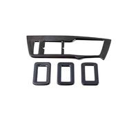 Car Interior Mouldings For VW For Tiguan MK2 2017-2019 Central Console Headlight Window Lift Glove Storage Box Switch Frame Trim Black Sticker