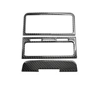 Car Interior Mouldings For VW For Touareg 2011-2018 Car Rear Air Condition Air Outlet Vent Cover Interior Carbon Fiber Trim Trim Decoration Strips