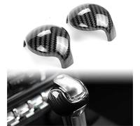 Car Interior Mouldings Gear Shift Knob Cover Trim for for Mustang 2015 2016 2017 2018 2019 2020 2021 Auto Accessories Carbon Fiber Style Car Interior Trim Strips