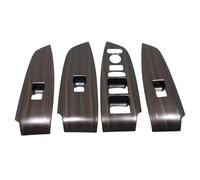 Car Interior Mouldings Peach Wood Interior Console Air Vent Window Lift Switch Gear Shift Cover Trims Car Accessories For Accord 10th 2018-2022 Car Interior(Window lift trim)