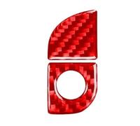 Car Interior Panel Cover Co-Pilot Storage Box Switch Decoration Cover Trim Sticker Decal Car Interior Accessories Carbon Fiber for Lexus GS 2006 2007 2008 2009 2010 2011(Style B(LHD))
