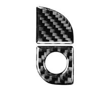 Car Interior Panel Cover Co-Pilot Storage Box Switch Decoration Cover Trim Sticker Decal Car Interior Accessories Carbon Fiber for Lexus GS 2006 2007 2008 2009 2010 2011(Style A(RHD))