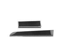 Car Interior Panel Cover For Subaru For Crosstrek 2018-2023 For Impreza 2017 2018 2019 2020 2021 2022 2023 Real Soft Carbon Fiber Sticker LHD RHD Car Co-pilot(LHD Black Carbon)