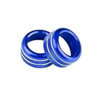 Car Interior Panel Cover For Toyota GR86 2021 2022 2023 2024 AC Air Cover Condition Vent Outlet Inner And Outer Ring Replacement Decorate Accessories(Inner Blue)