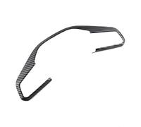 Car Interior Panel Trim Car Steering Wheel Cover ABS Trim Decoration Frame Sticker Carbon Fiber For MG4 For MG 4 EV For Mulan 2022 2023 2024 Car Interior Cover
