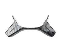 Car Interior Panel Trim Carbon Fiber Texture Car Interior Steering Wheel Panel Frame Cover Trim For Benz C E ML GL Class W204 W212 X166 W166 Car Interior Cover(Carbon Fiber)
