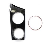 Car Interior Panel Trim For BMW E81 E82 E87 E88 1 Series 2004-2011 Left Hand Drive Console Cup Holder Car Interior Water Cup Holder Cover Panel Trim Car Interior Cover(Black)
