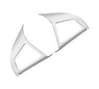 Car Interior Panel Trim For Chevrolet For Trax For Cruze 2013 2014 2015 2016 Car Steering Wheel Sequin Steering Wheel Decoration Cover Sticker Car Interior Cover(Matt silver 2 hole)