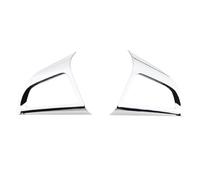 Car Interior Panel Trim For Chevrolet For Trax For Cruze 2013 2014 2015 2016 Car Steering Wheel Sequin Steering Wheel Decoration Cover Sticker Car Interior Cover(Bright silver 2 hole)