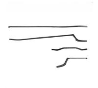 Car Interior Parts for A4 B9 Accessories 2017-2019 Car Carbon Fiber Center Dash Trim Dashboard Sticker Decorative Modified Strip Interior Decoration(OneColor)